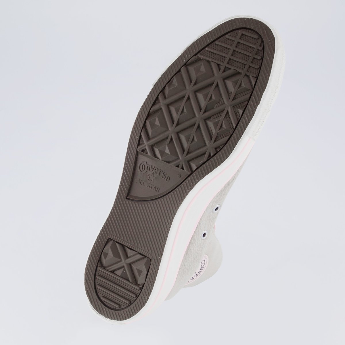 Tênis Converse All Star CT Cano Alto Bege e Rosa Bege 5