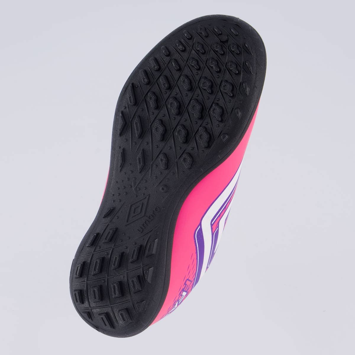 Chuteira Umbro Fast II Society Juvenil Rosa e Roxa Rosa/Roxo 5