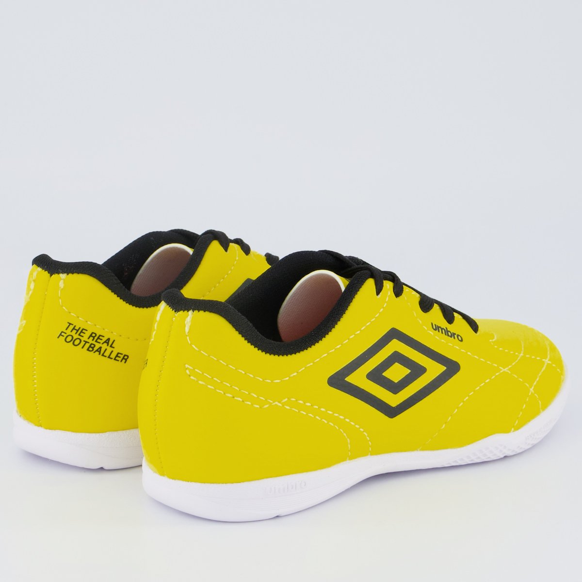 Chuteira Umbro Class Footballer Futsal Juvenil Amarela e Preta Amarelo/Preto 3