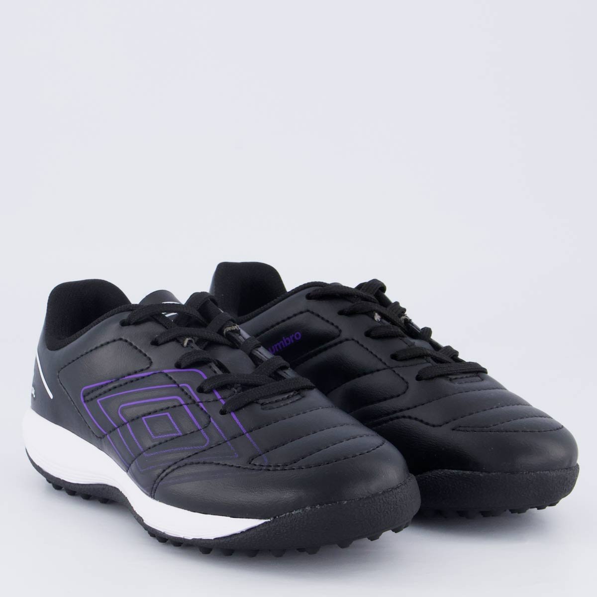Chuteira Umbro BR Futsal Society Juvenil Preta Preto 2