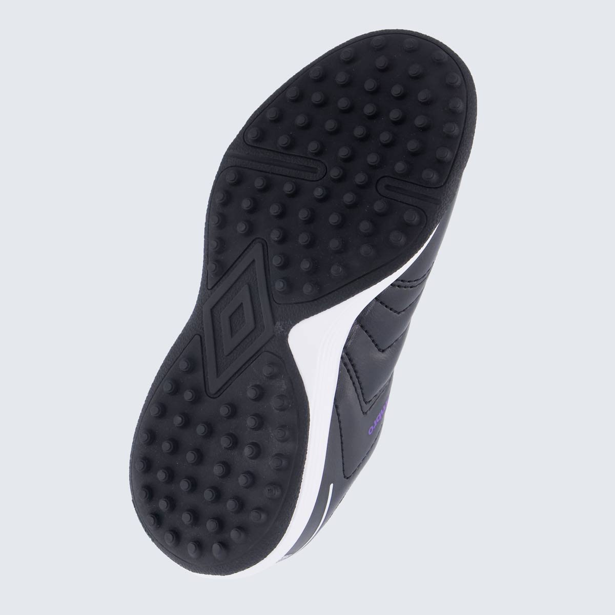 Chuteira Umbro BR Futsal Society Juvenil Preta Preto 5