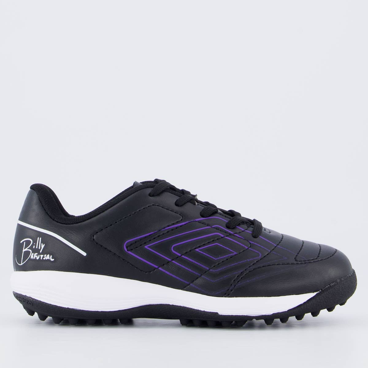 Chuteira Umbro BR Futsal Society Juvenil Preta