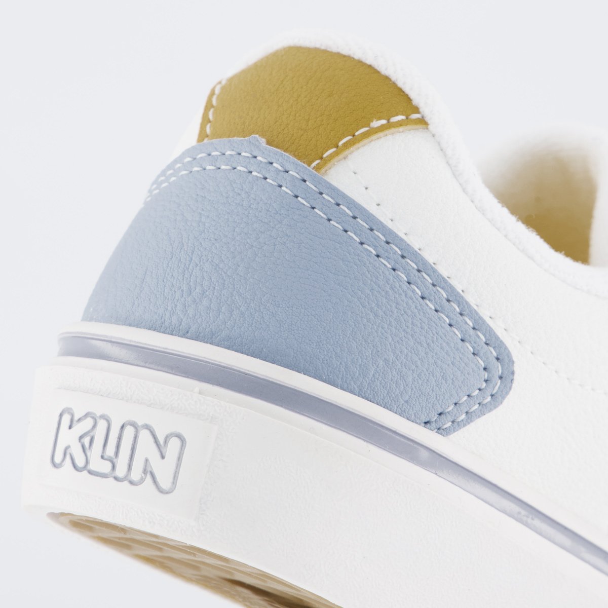 Tênis Klin Freestyle Mini Sem Cadarço Infantil Branco e Azul Branco/Azul 6