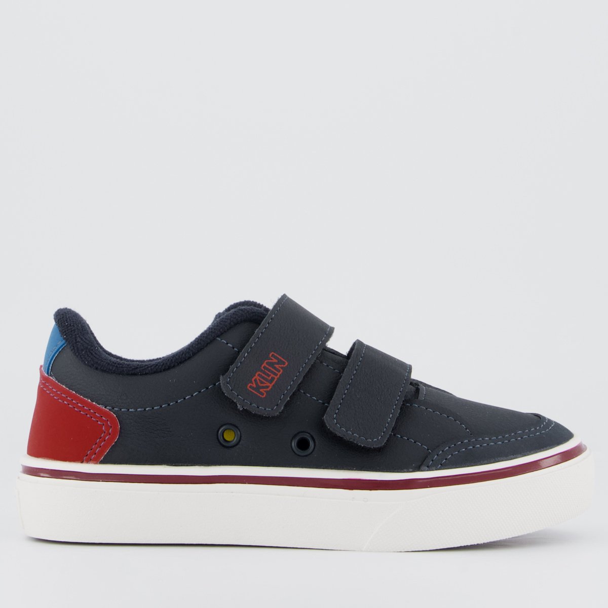 Tênis Klin Freestyle Mini Infantil Sem Cadarço Mar