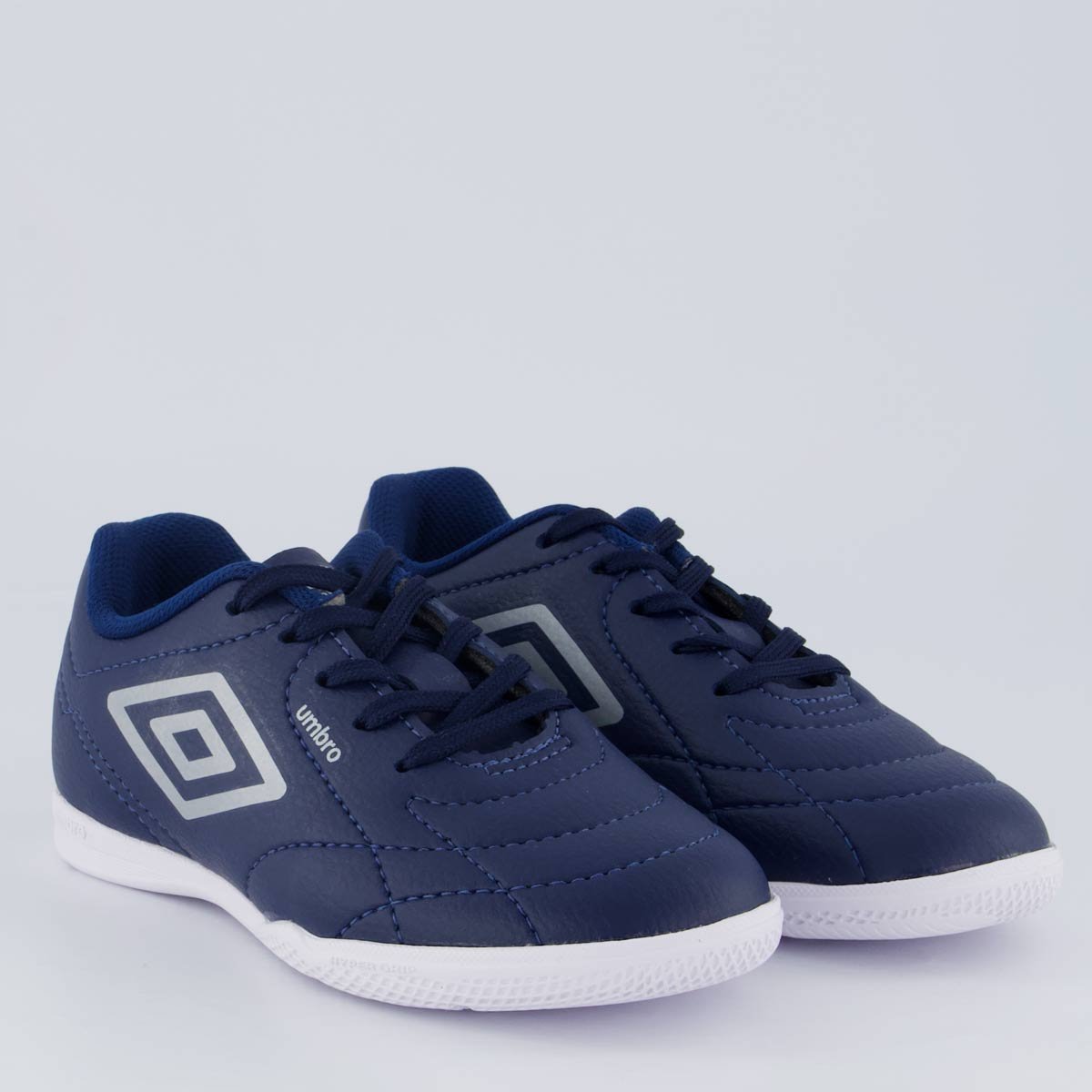 Chuteira Umbro Footballer Futsal Juvenil Marinho Marinho/Branco 2