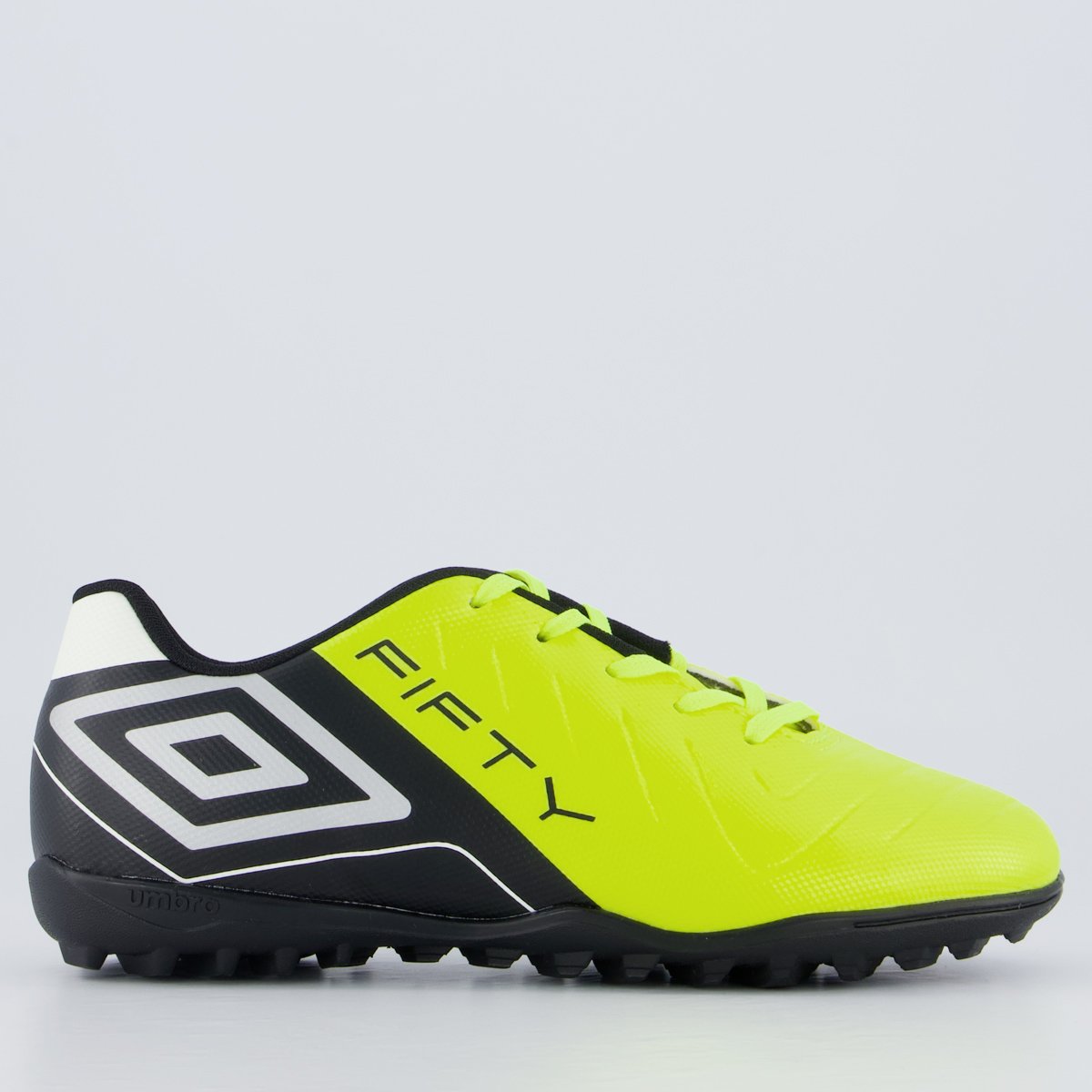Chuteira Umbro Fifty VI Juvenil Society Amarela e