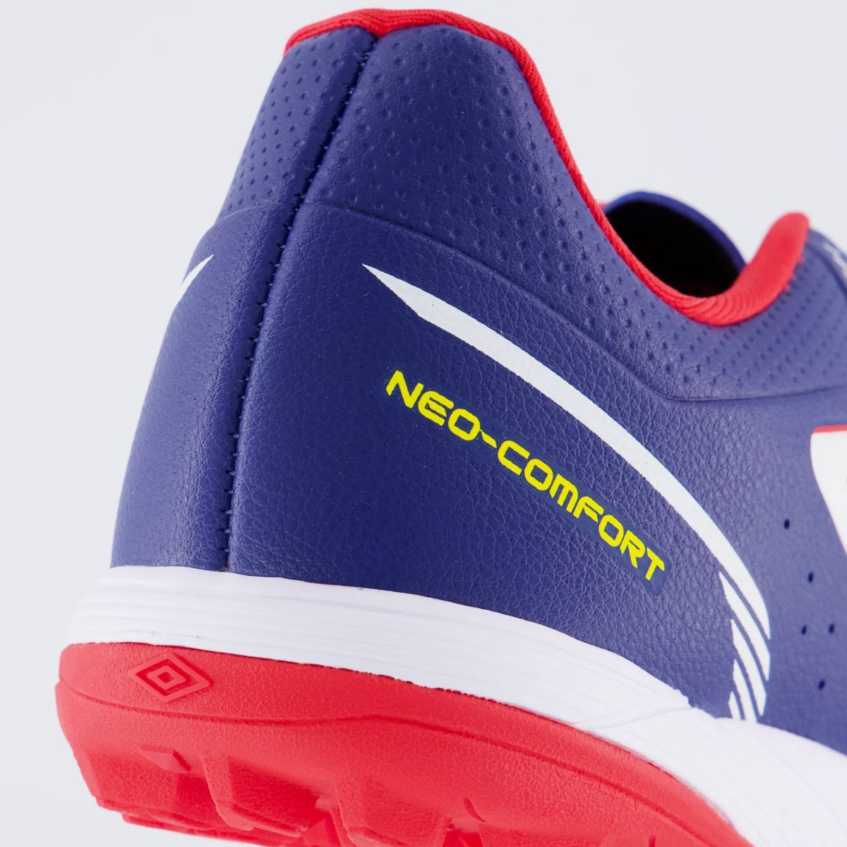 Chuteira Umbro Neo-Confort Society Azul e Vermelho Azul/Vermelho 6