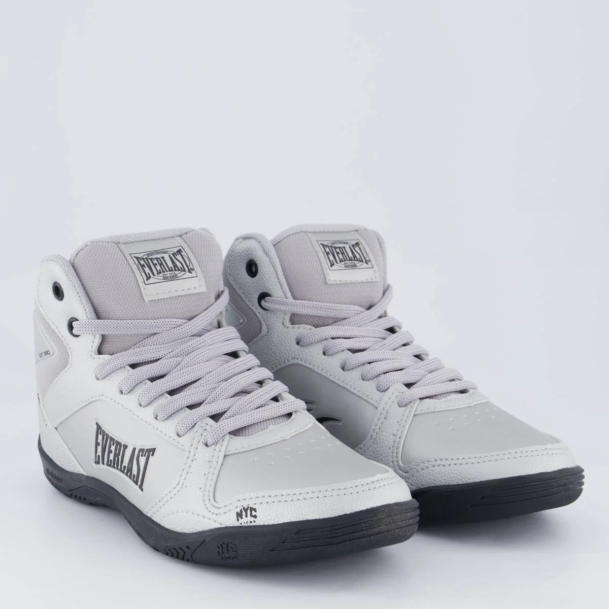 Tênis Everlast Ring 4 Feminino Cinza e Preto Cinza/Preto 2