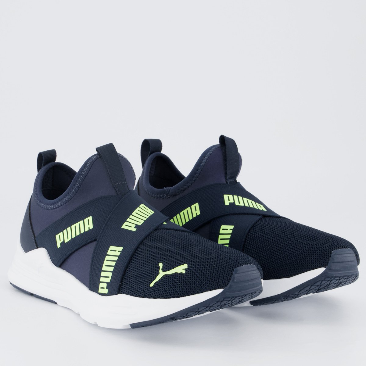Tênis Puma Wired Run Slip On Feminino Marinho Marinho 2