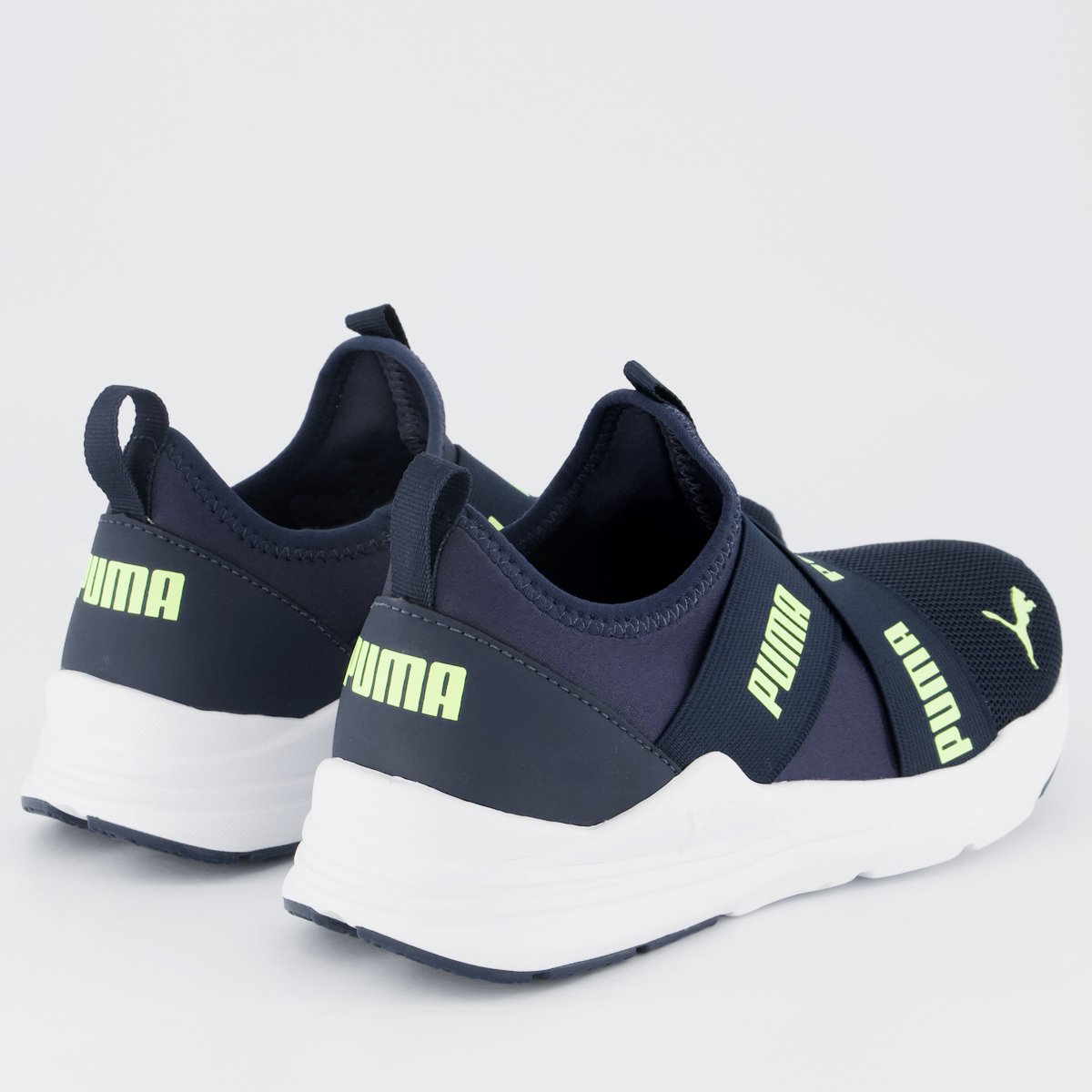 Tênis Puma Wired Run Slip On Feminino Marinho Marinho 3