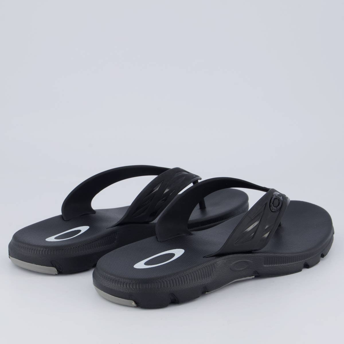 Chinelo Oakley Raptor Preto Preto 4