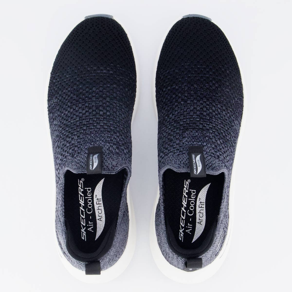 Tênis Skechers Arch Fit 2.0 Feminino Preto e Cinza Preto/Cinza 4