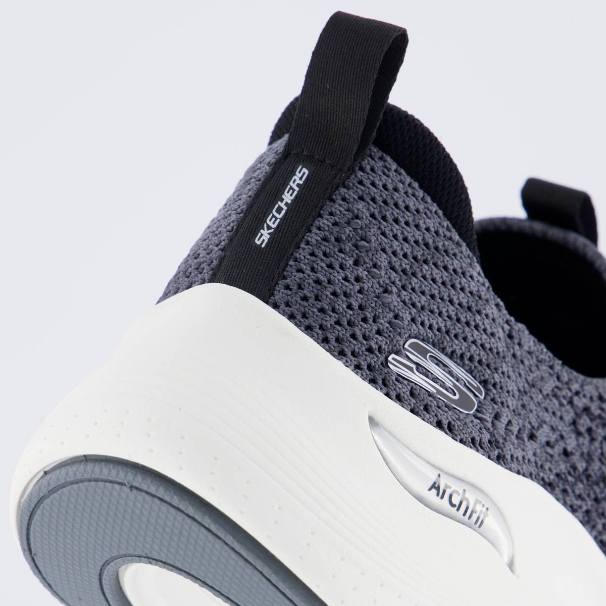 Tênis Skechers Arch Fit 2.0 Feminino Preto e Cinza Preto/Cinza 6