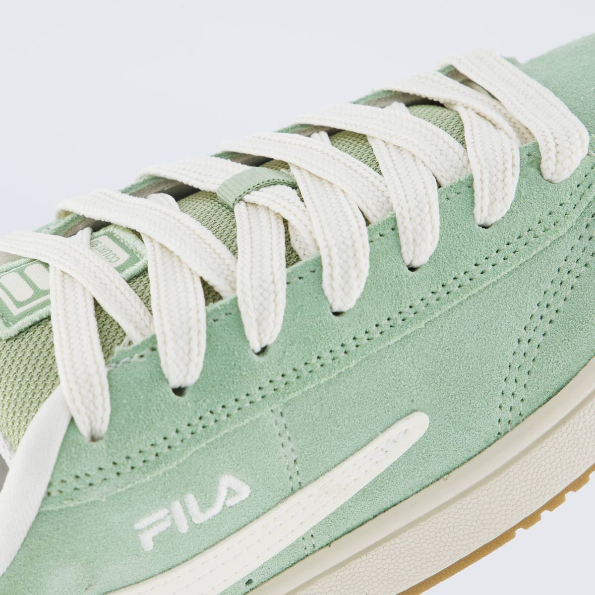 Tênis Fila Court 90 Feminino Verde e Bege Verde/Bege 7