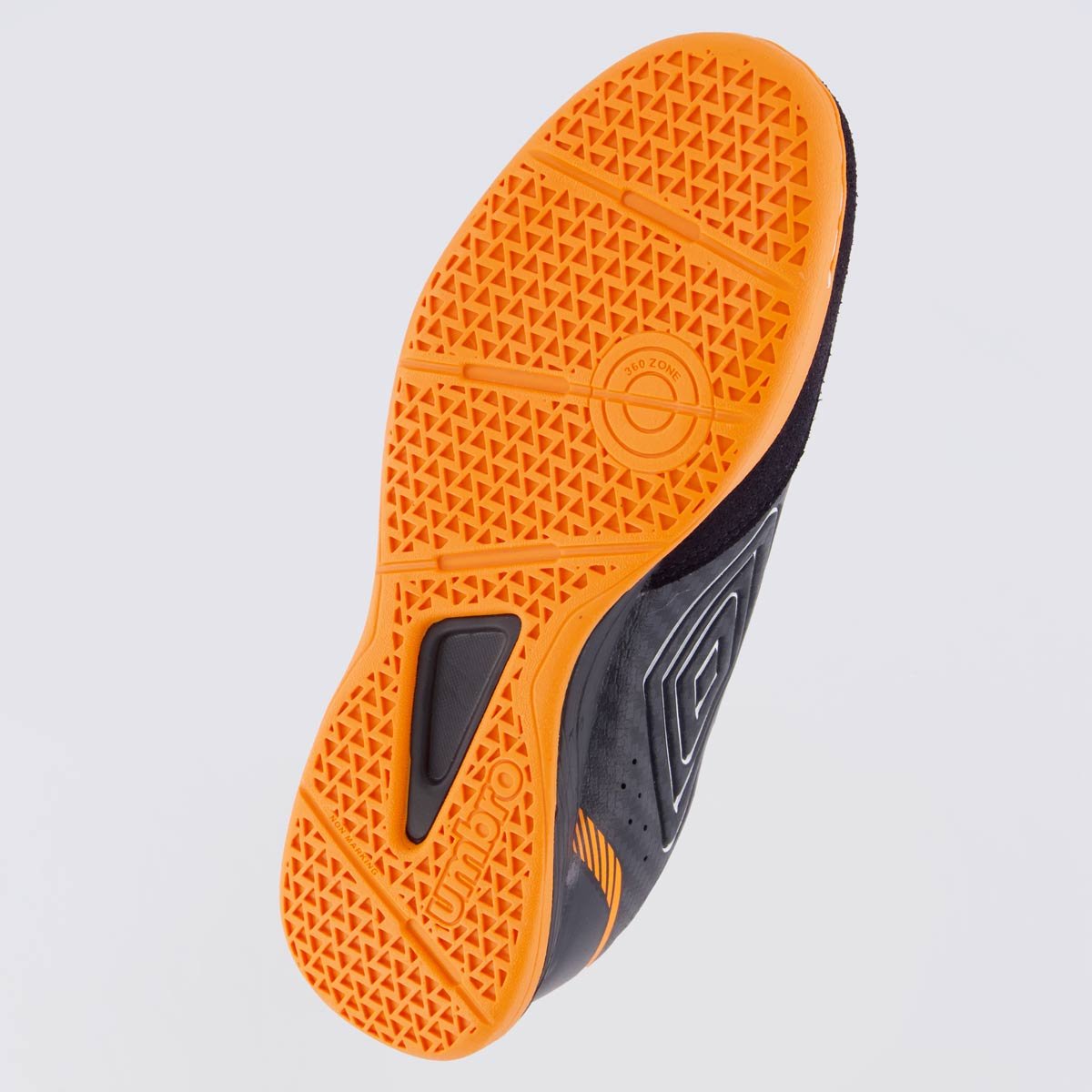 Chuteira Umbro Neo-Confort Futsal Preta e Laranja Preto/Laranja 5
