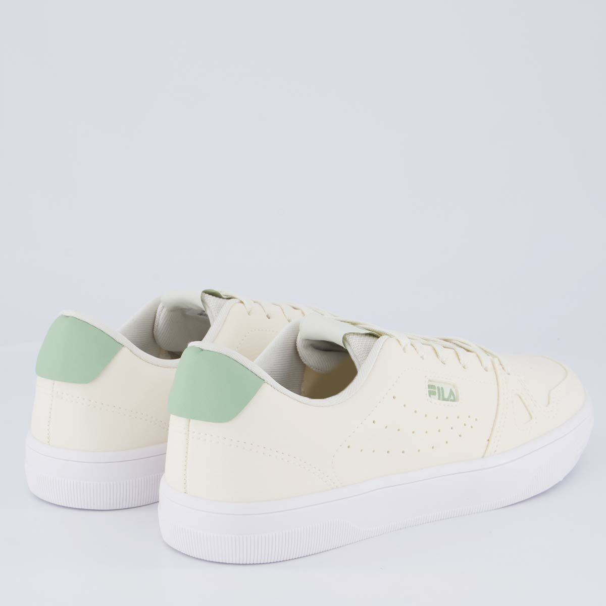 Tênis Fila Daily Feminino Bege e Verde Bege/Verde 3