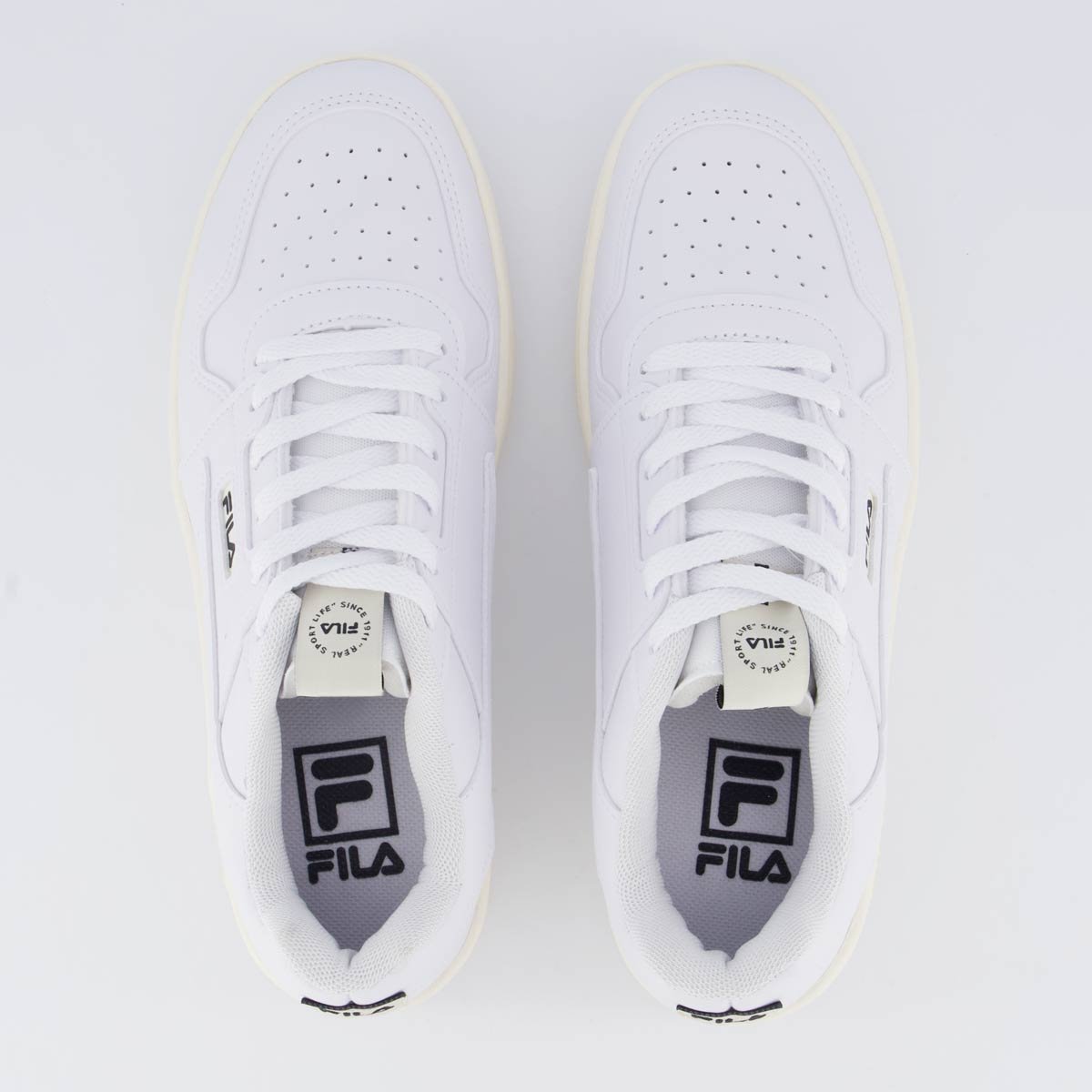 Tênis Fila ACD Classic Branco e Cinza Branco/Cinza 4