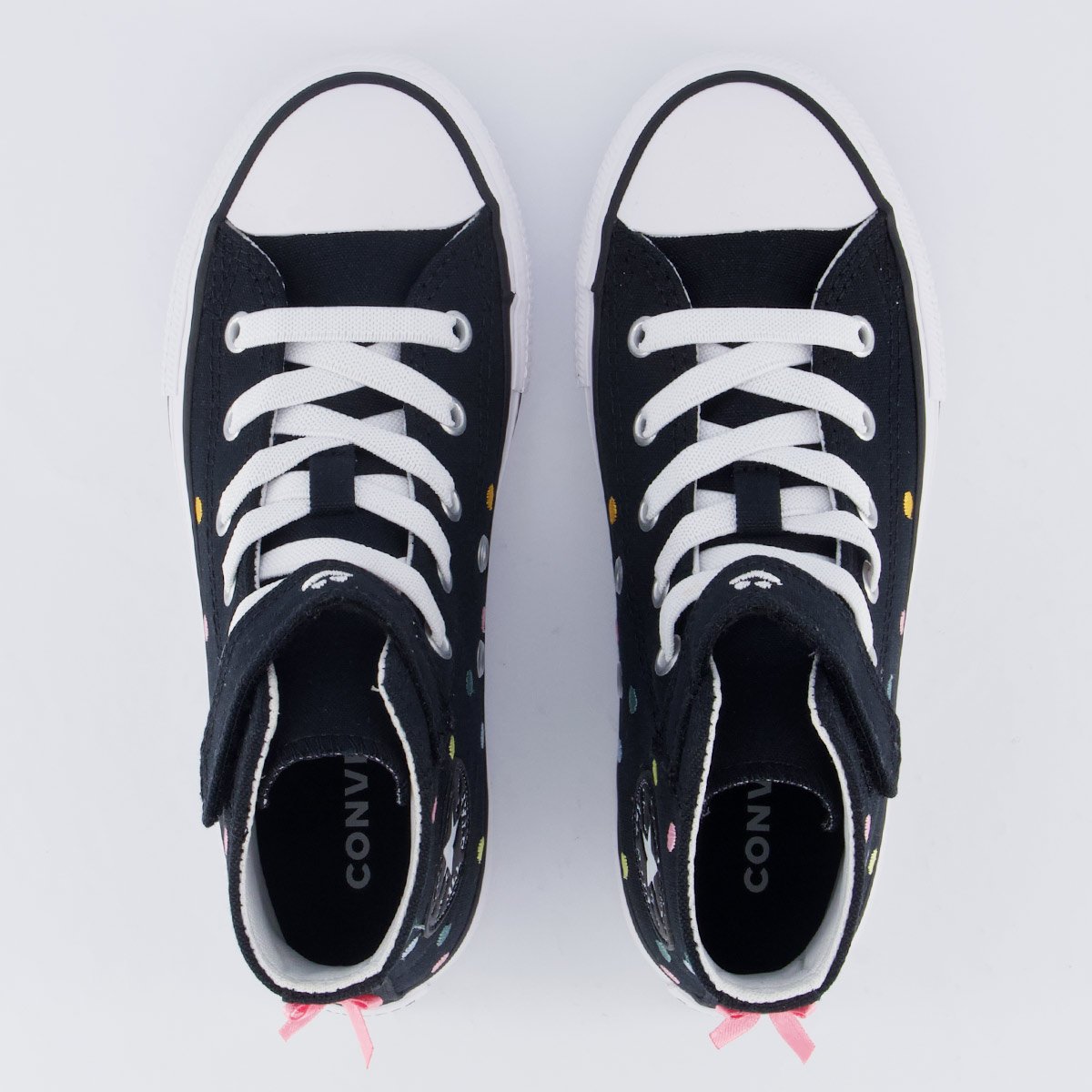 Tênis Converse All Star S Cano Alto Juvenil Preto Preto 4