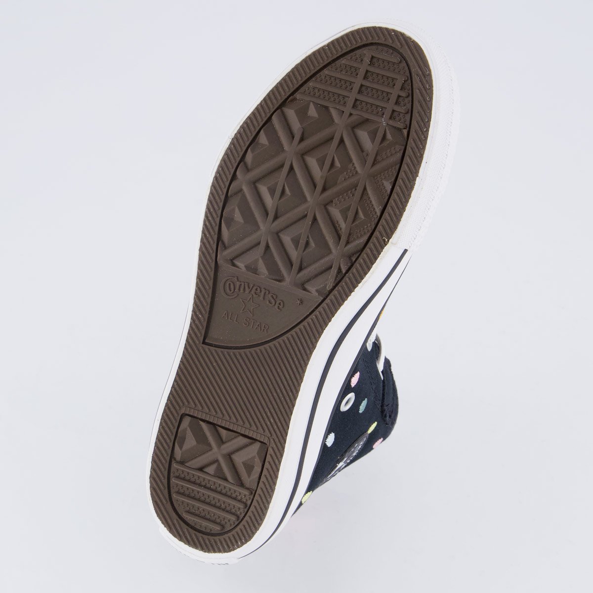 Tênis Converse All Star S Cano Alto Juvenil Preto Preto 5