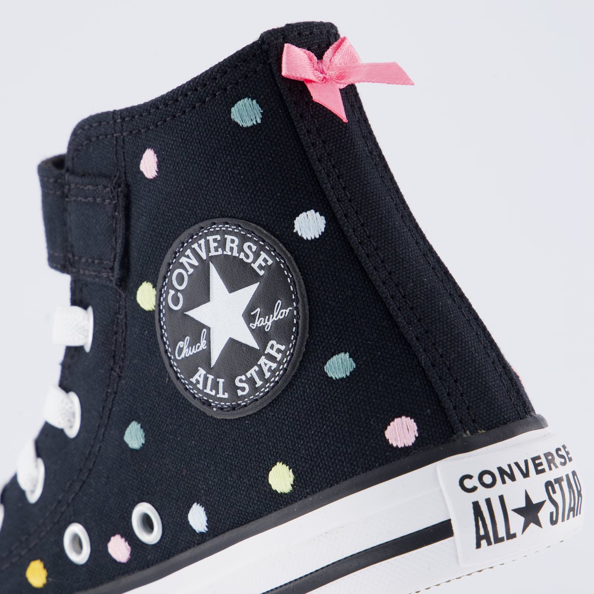Tênis Converse All Star S Cano Alto Juvenil Preto Preto 6