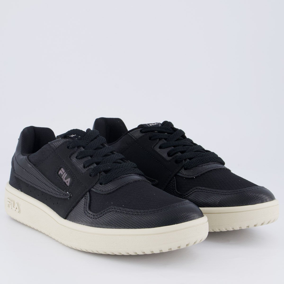 Tênis Fila ACD Classic Feminino Preto e Bege Preto/Bege 2