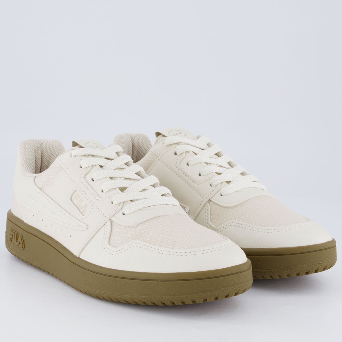 Tênis Fila ACD Classic Feminino Bege e Marrom Bege/Marrom 2