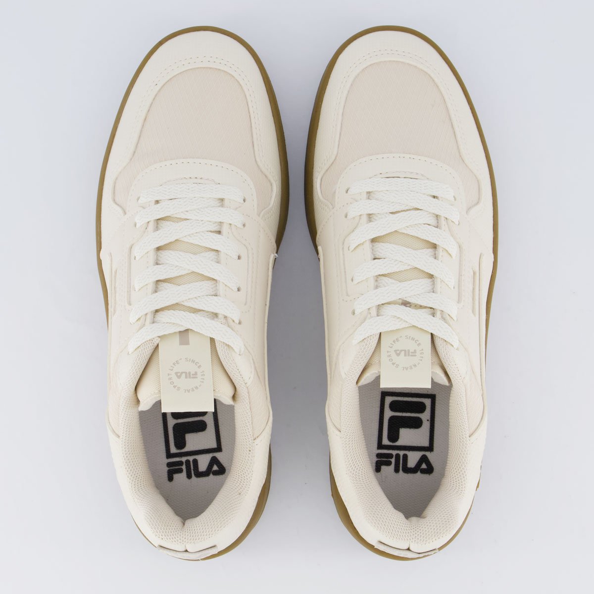 Tênis Fila ACD Classic Feminino Bege e Marrom Bege/Marrom 4