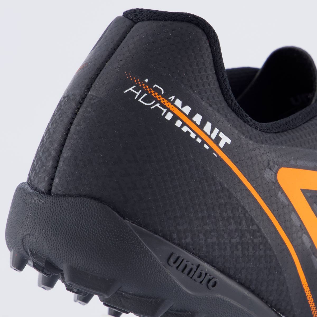 Chuteira Umbro Adamant Top Speed Society Juvenil Preta e Laranja Preto/Laranja 6