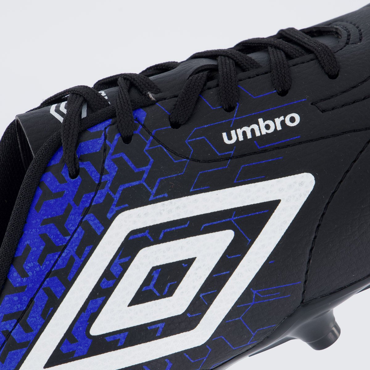 Chuteira Umbro Class Neo Campo Preta Preto/Azul 7