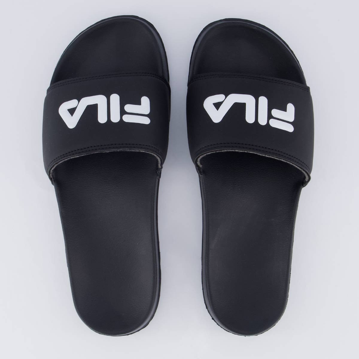 Chinelo Fila Drifter Basic Preto e Bege Preto/Branco 1