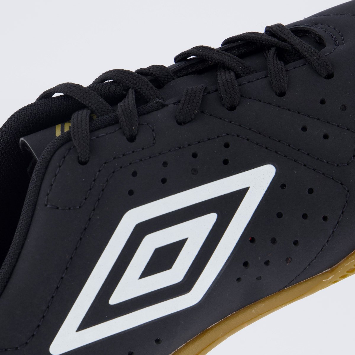Chuteira Umbro Neo Striker Futsal Preta e Marrom Preto/Marrom 7