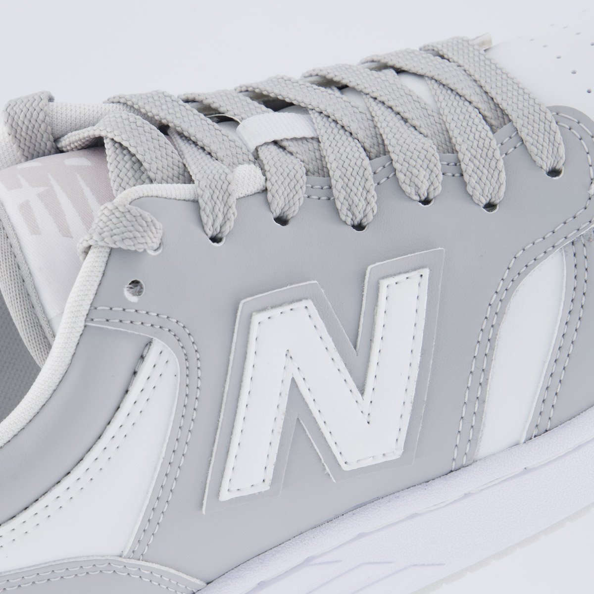 Tênis New Balance 480 Low Cinza e Branco Cinza/Branco 7