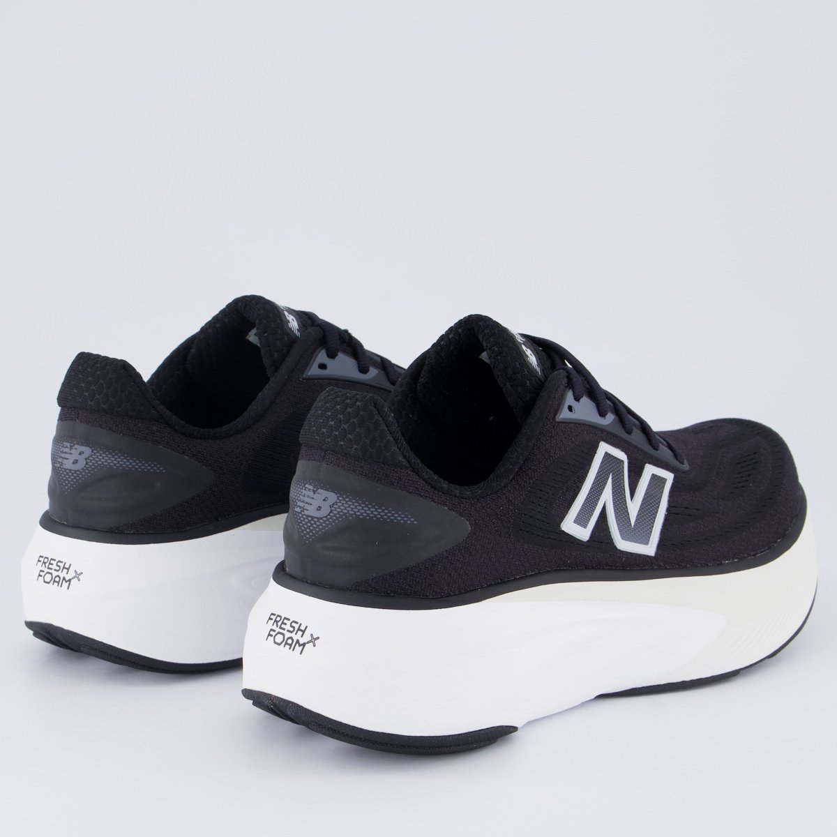 Tênis New Balance Fresh Foam X More V6 Feminino Preto Preto 3