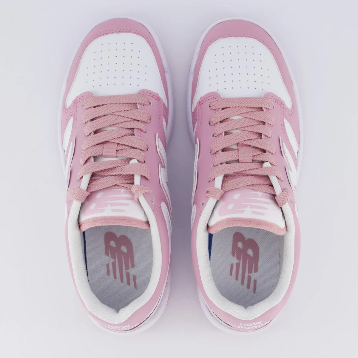 Tênis New Balance 480 Low Rosa Rosa/Branco 4
