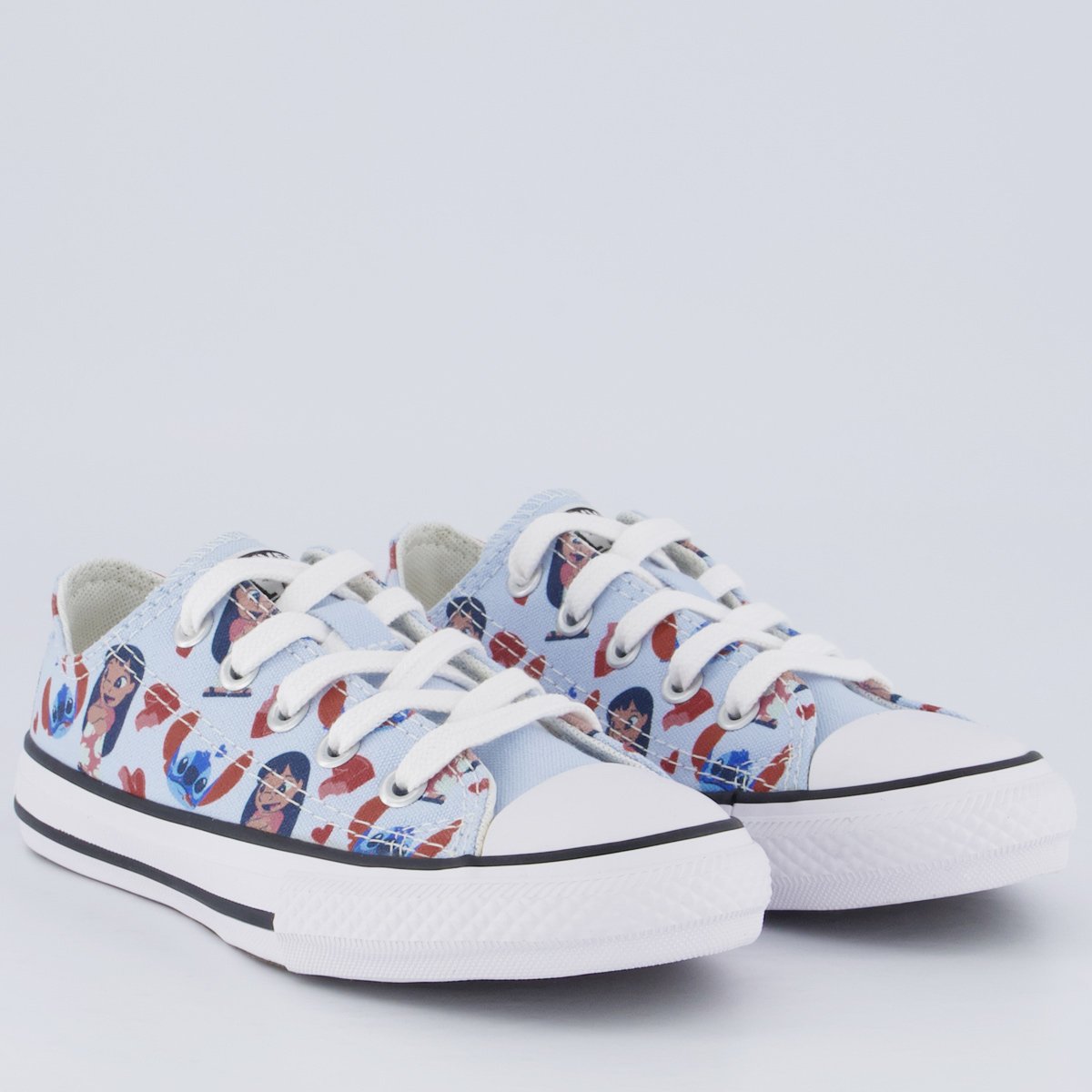 Tênis Converse All Star CT Stitch Juvenil Azul Azul 2