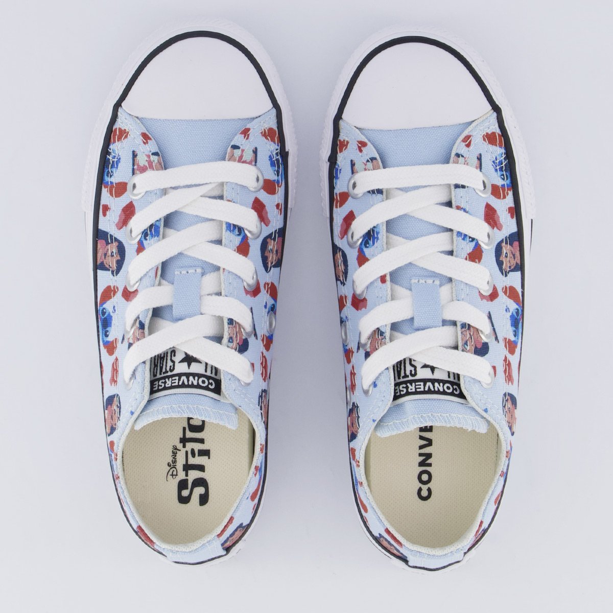 Tênis Converse All Star CT Stitch Juvenil Azul Azul 4