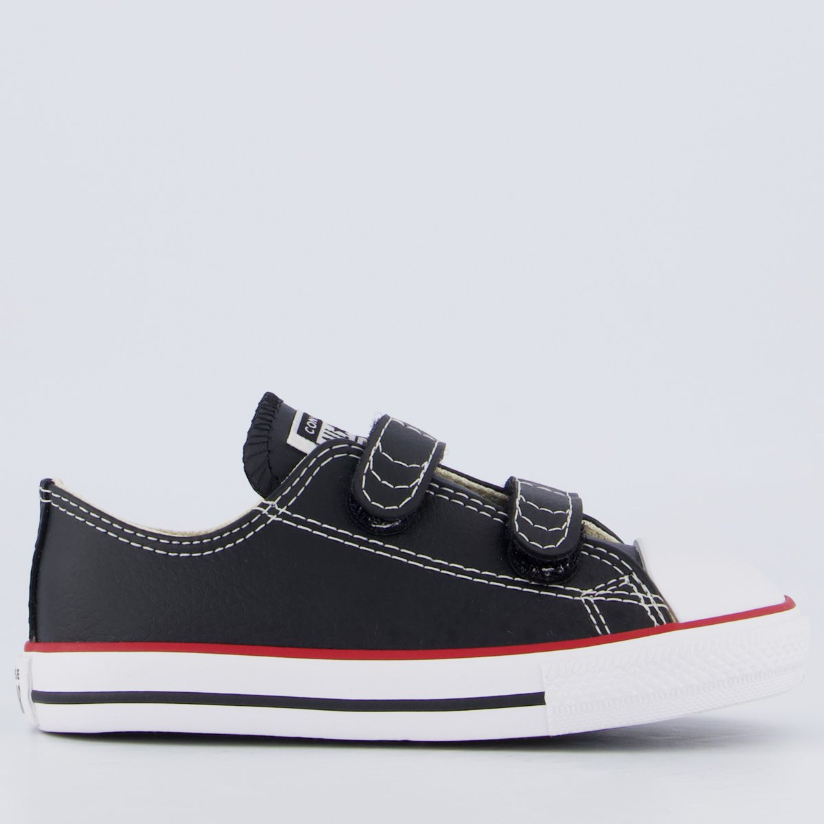 Tênis Converse All Star CT 2V Infantil Preto e Branco