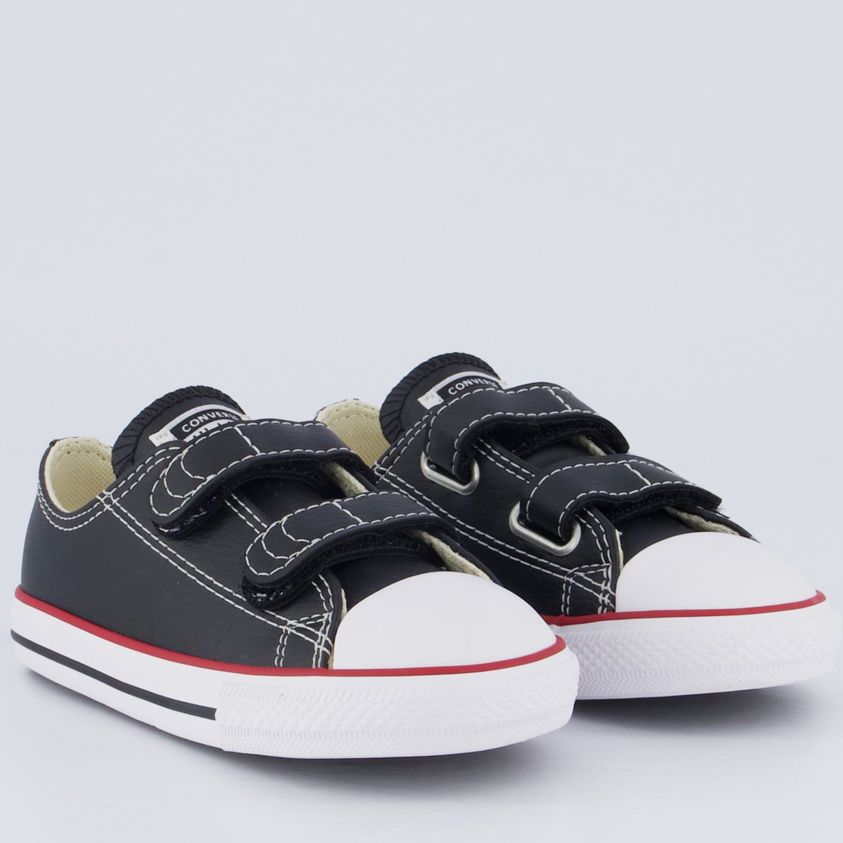Tênis Converse All Star CT 2V Infantil Preto e Branco Preto 2