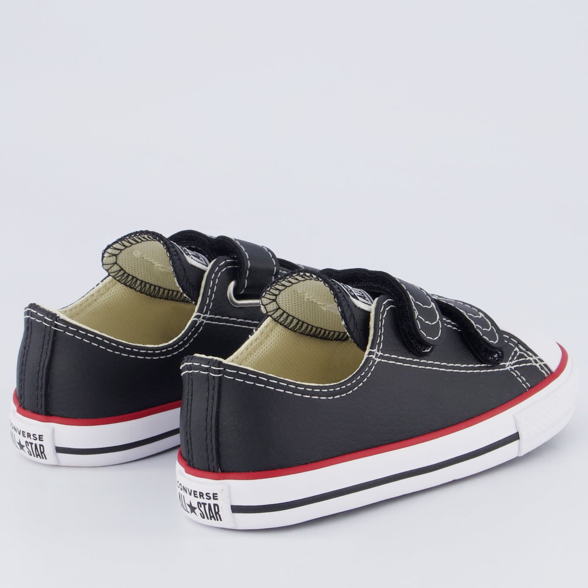 Tênis Converse All Star CT 2V Infantil Preto e Branco Preto 3