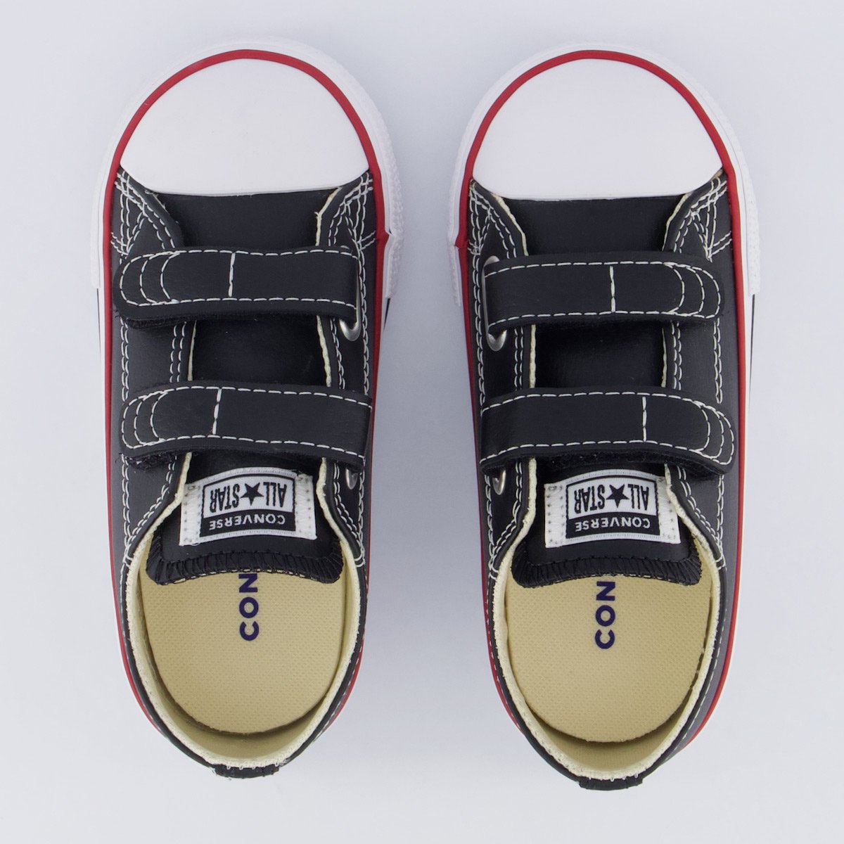 Tênis Converse All Star CT 2V Infantil Preto e Branco Preto 4