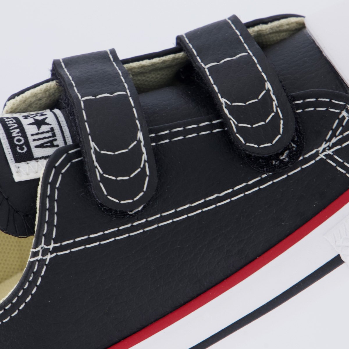 Tênis Converse All Star CT 2V Infantil Preto e Branco Preto 7
