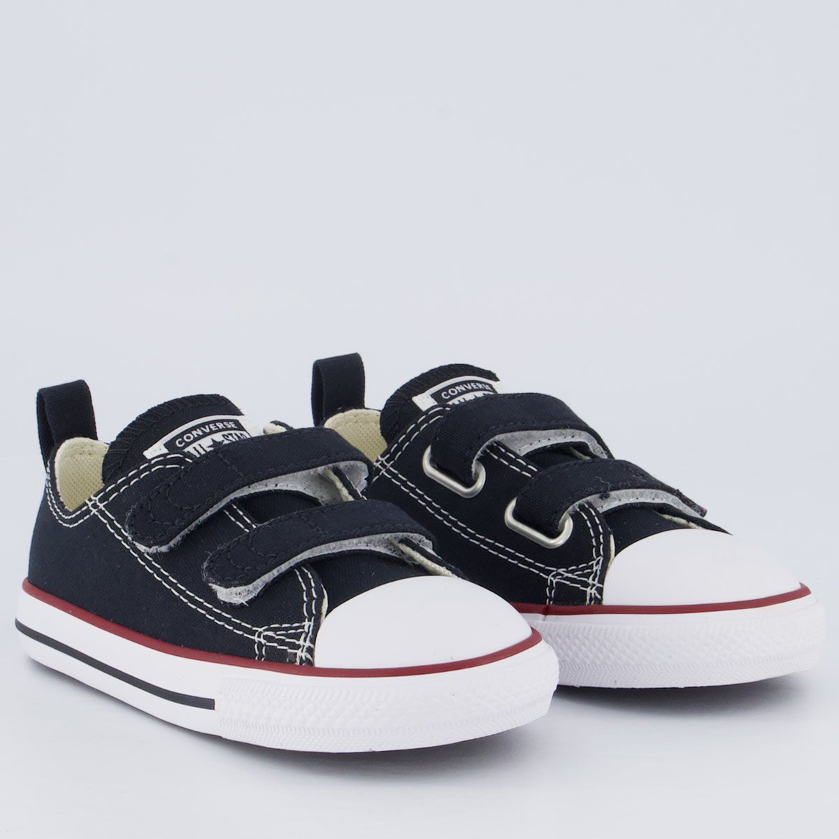 Tênis Converse All Star CT 2V Infantil Preto Preto 2