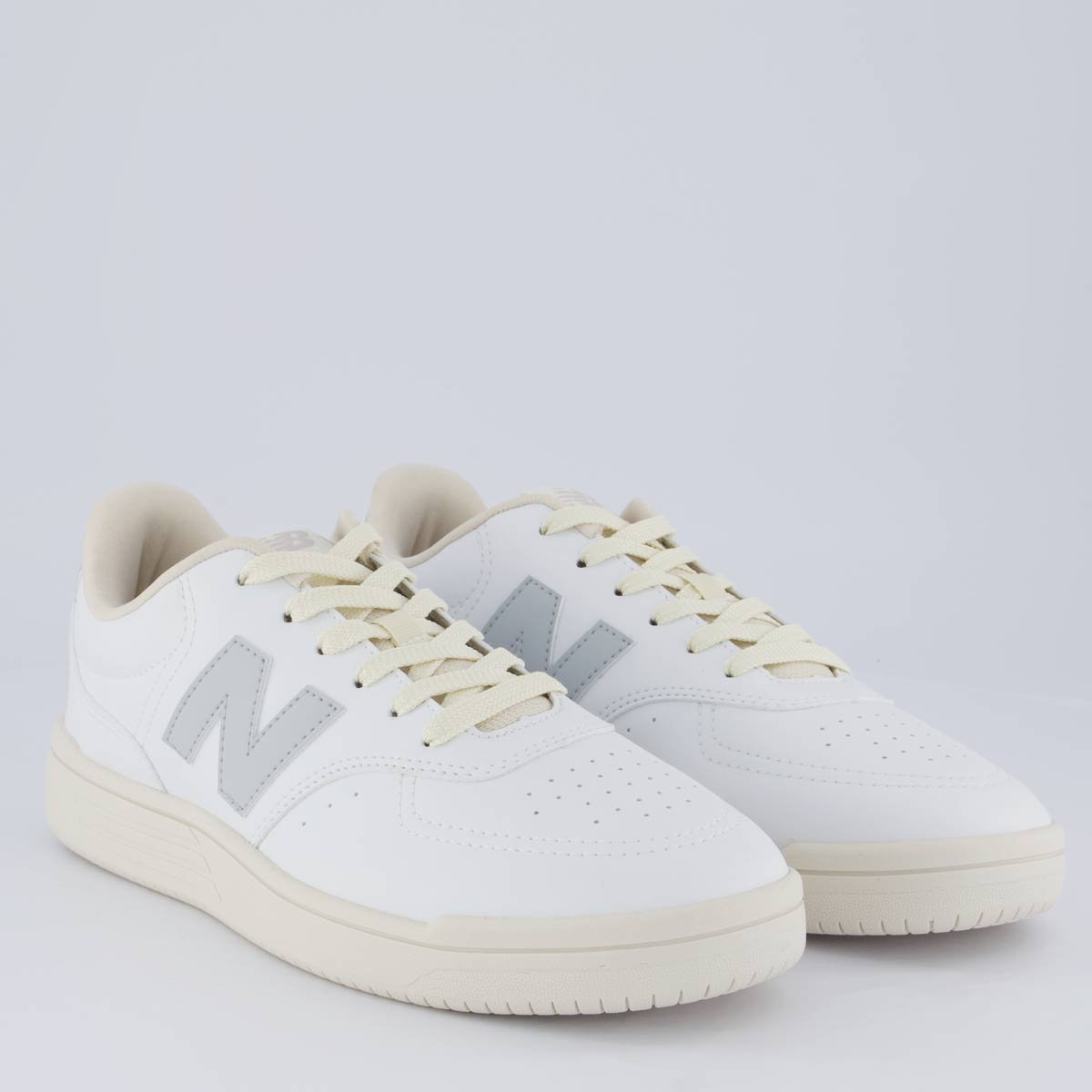 Tênis New Balance BB80 Branco Bege e Cinza Branco 2