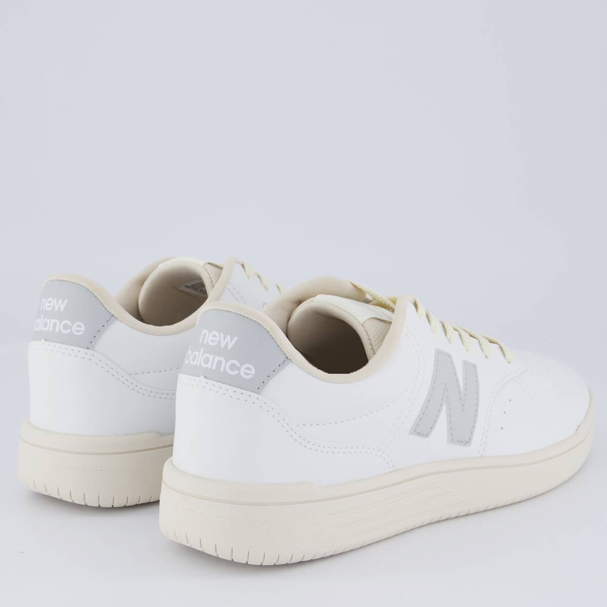 Tênis New Balance BB80 Branco Bege e Cinza Branco 3