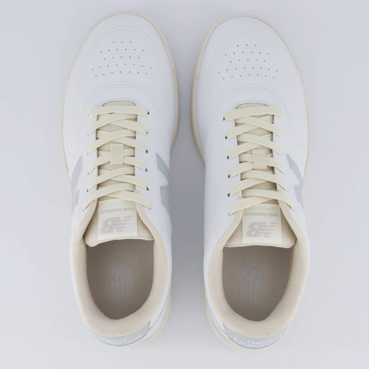 Tênis New Balance BB80 Branco Bege e Cinza Branco 4