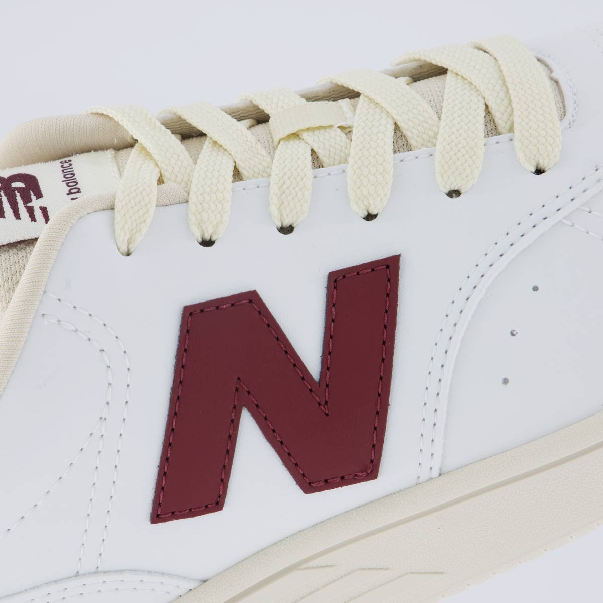 Tênis New Balance BB80 Branco Bege e Bordô Bege/Bordô 7