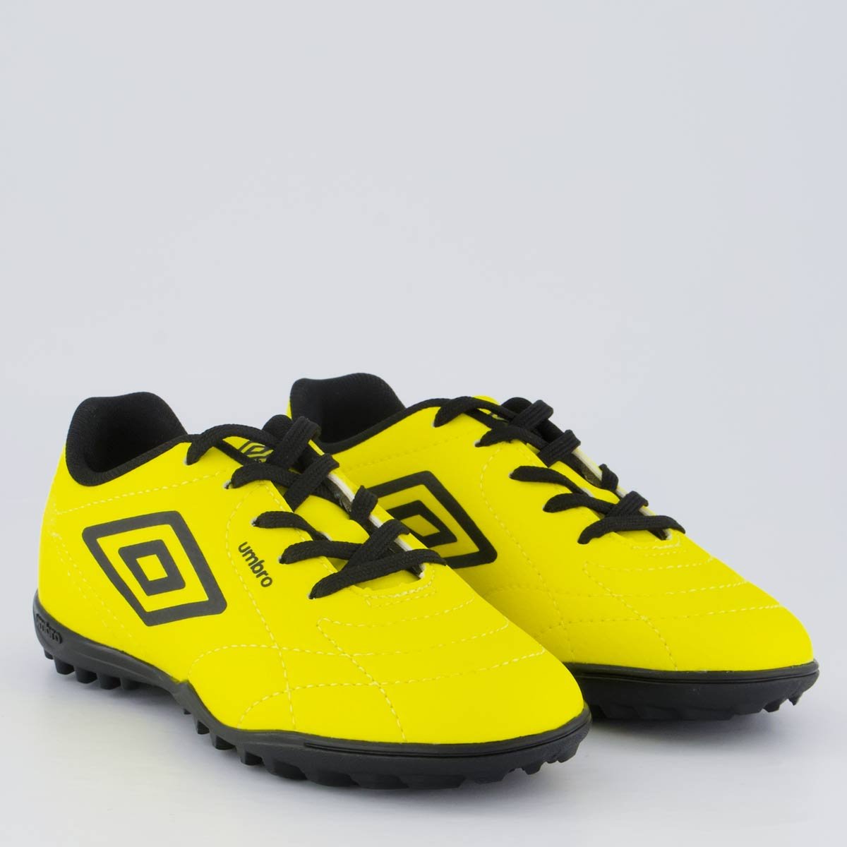 Chuteira Umbro Class Footballer Juvenil Society Amarela Amarelo/Preto 2