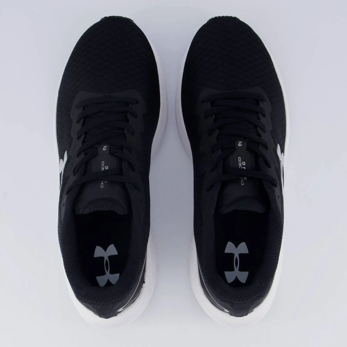 Tênis Under Armour Charged Wing 2 Preto e Branco Preto/Branco 4