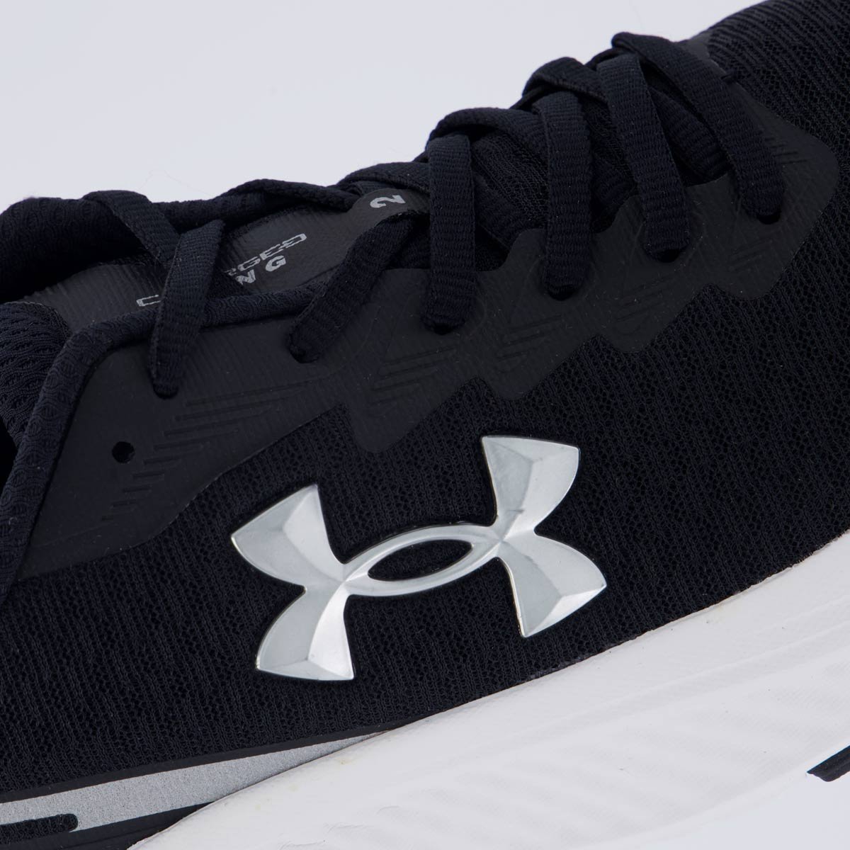 Tênis Under Armour Charged Wing 2 Preto e Branco Preto/Branco 7