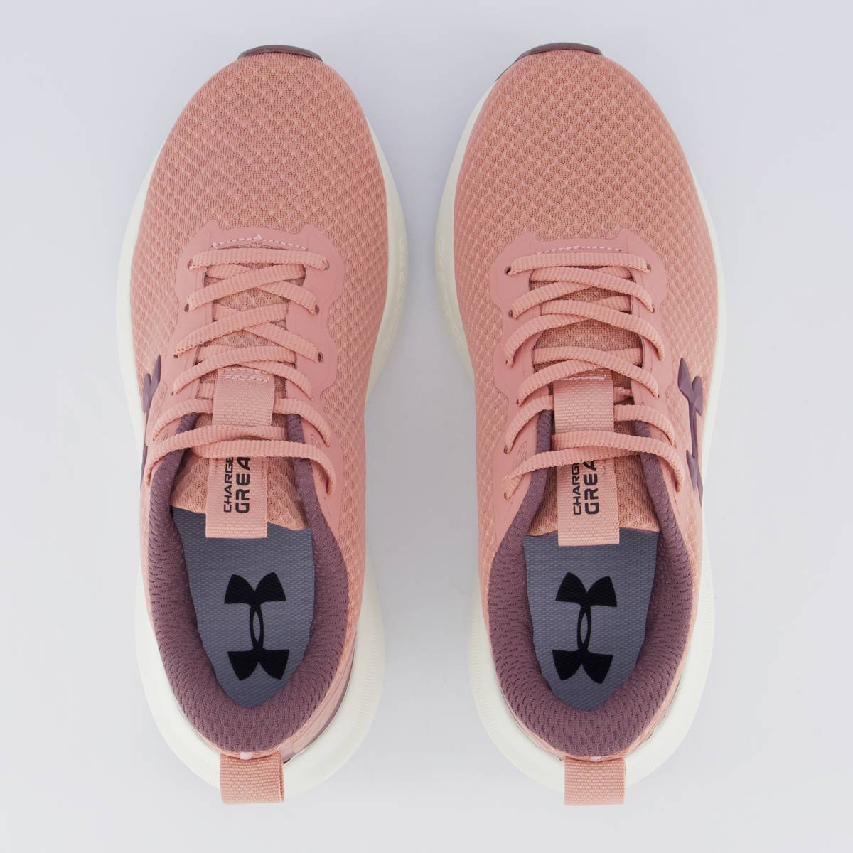 Tênis Under Armour Charged Great Feminino Rosa Rosa/Roxo 4